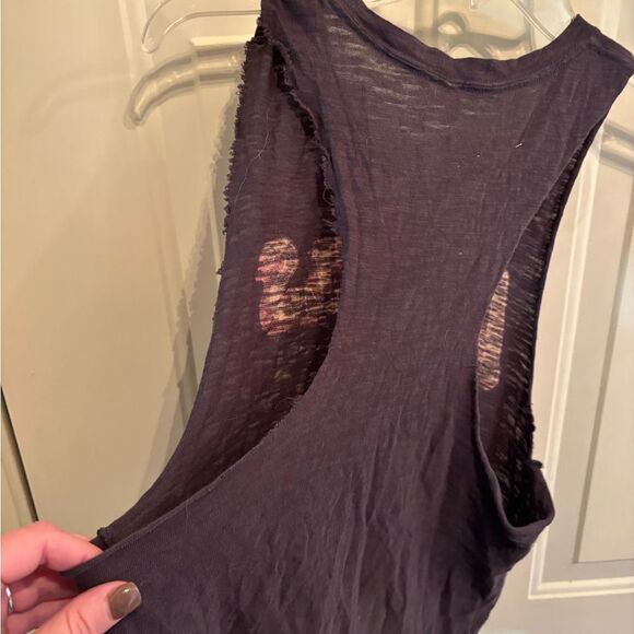 RARE Spell&the Gypsy Angels Ride High Distressed Sleeveless Tee - Picture 8 of 9